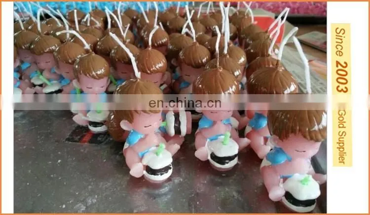 20 Designs New Baby Cute Candle baby birth souvenirs