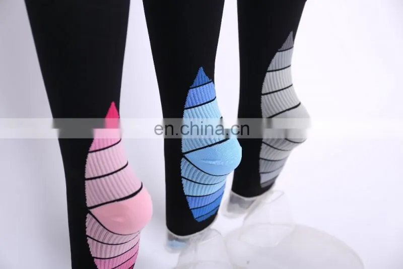Sport Nylon Cushion Socks Compression#YLW-13