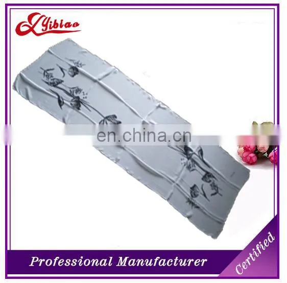 the most beautiful ladies' fashion polyester chiffon scarf online shop China