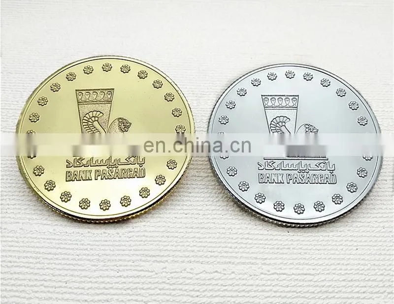 Gold Iran Bank pasargad coin for The Millennium Bank