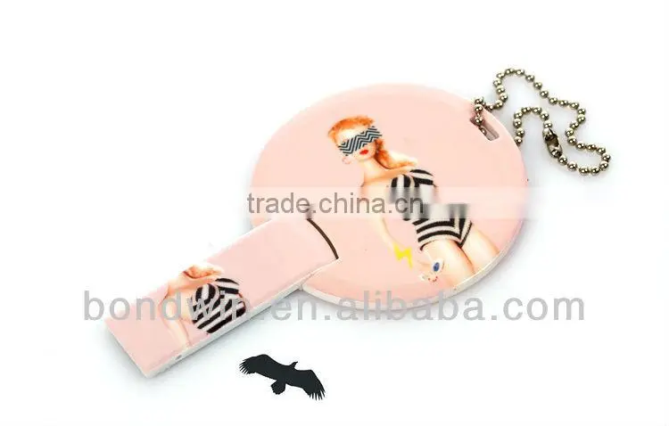 round shape usb memory stick