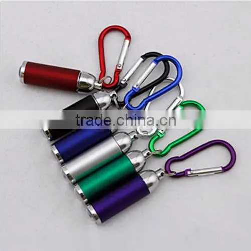 6pcs Superbright Portable Mini Pocket Keychain Led Flashlight Lot Torch 6 Colors
