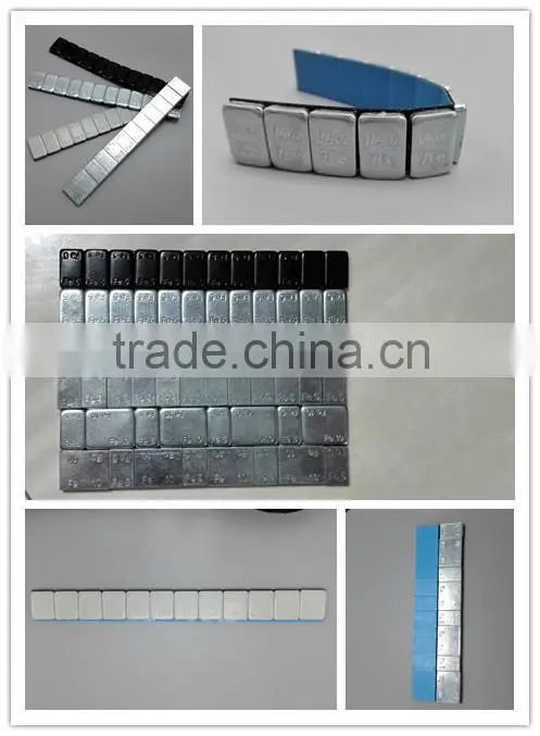 aw series Zn clip wheel balance weights for steel rims