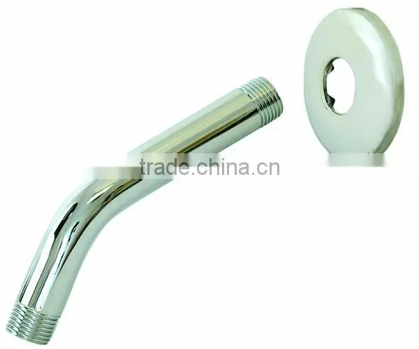 Chrome plating shower arm with length 15cm,20cm, 25cm,30cm