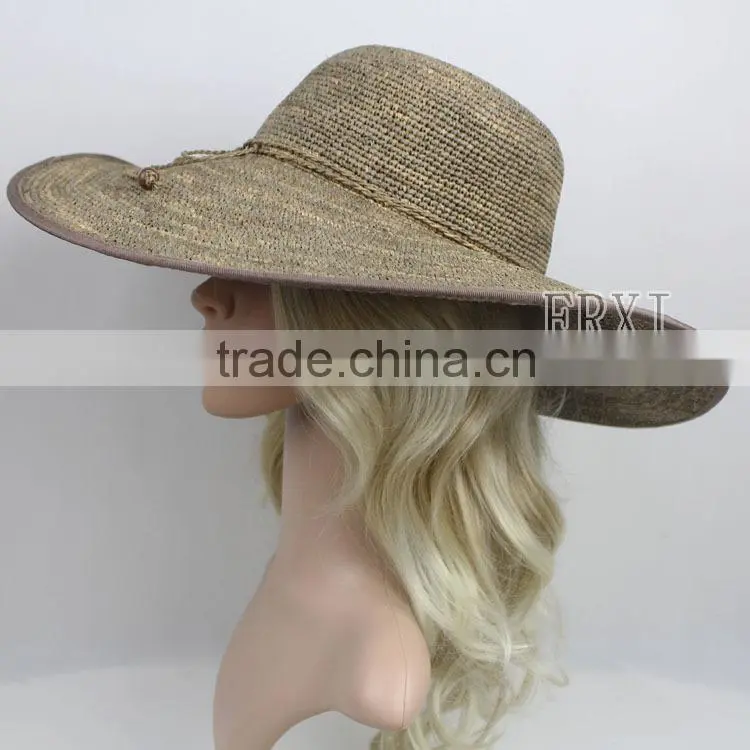 Handmade Fashion Raffia Hats Women Straw Hat Wholesale