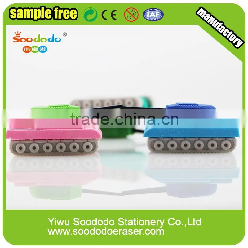 Rubber Eraser - Plane And Tank Shaped Eraser