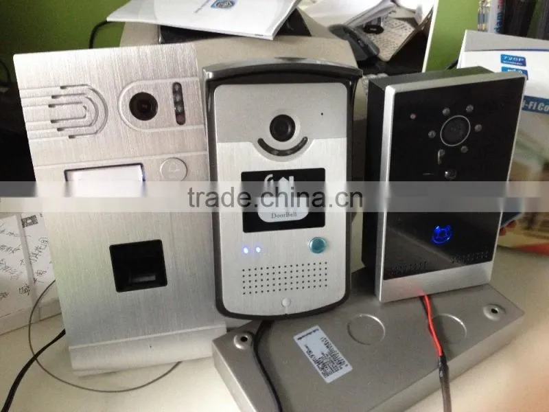 10Meters IR Night Vision 110 Degree Wide Angle 720P HD WiFi Video Doorbell Camera with Remote Unlock and Motion Detection Alarm