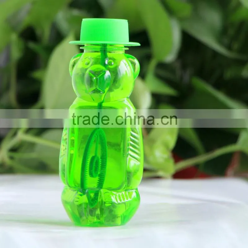 Christmas gift of toys of bear bubble water