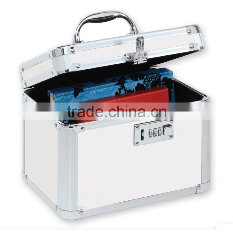 Locking Personal Security Box,flight case aluminum profile,aluminum document tote case,lp flight case