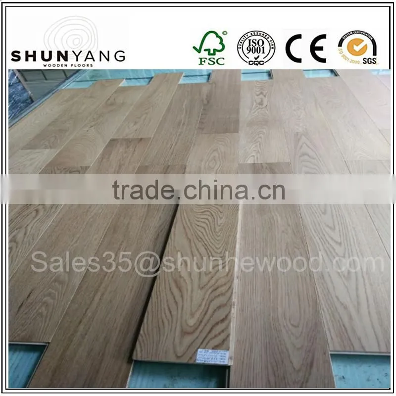 3 layer Russian Oak Engineered Parquet Flooring