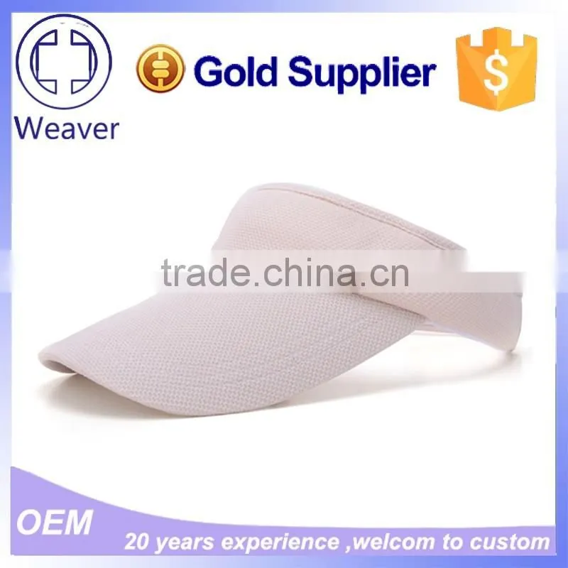 Custom High Quality Summer Sun Visor Hat for Women