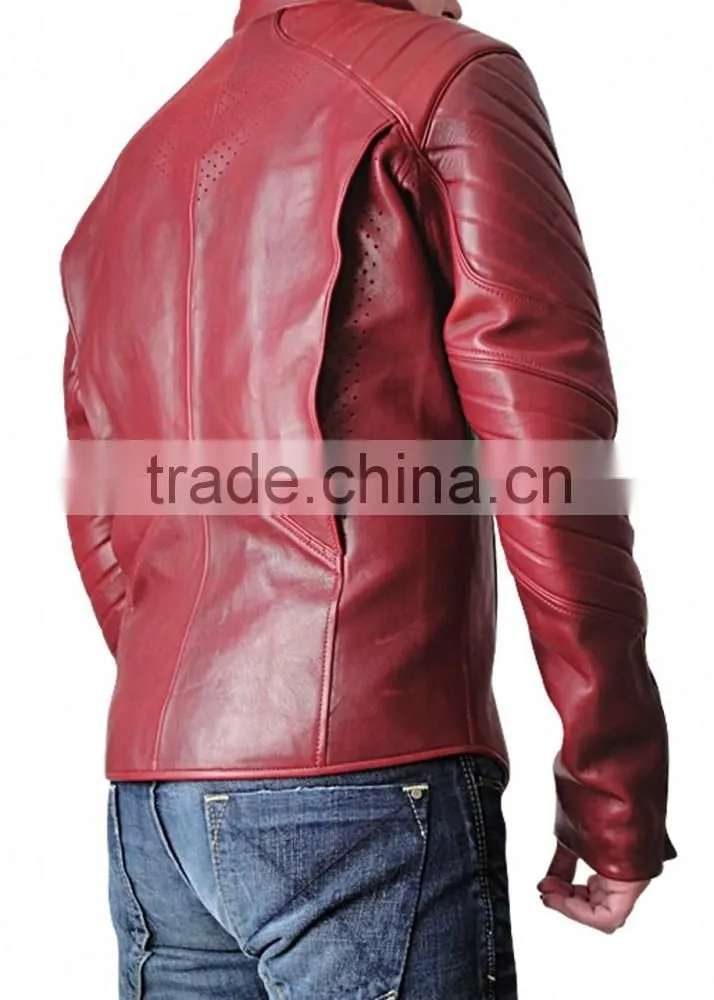 superman leather jacket