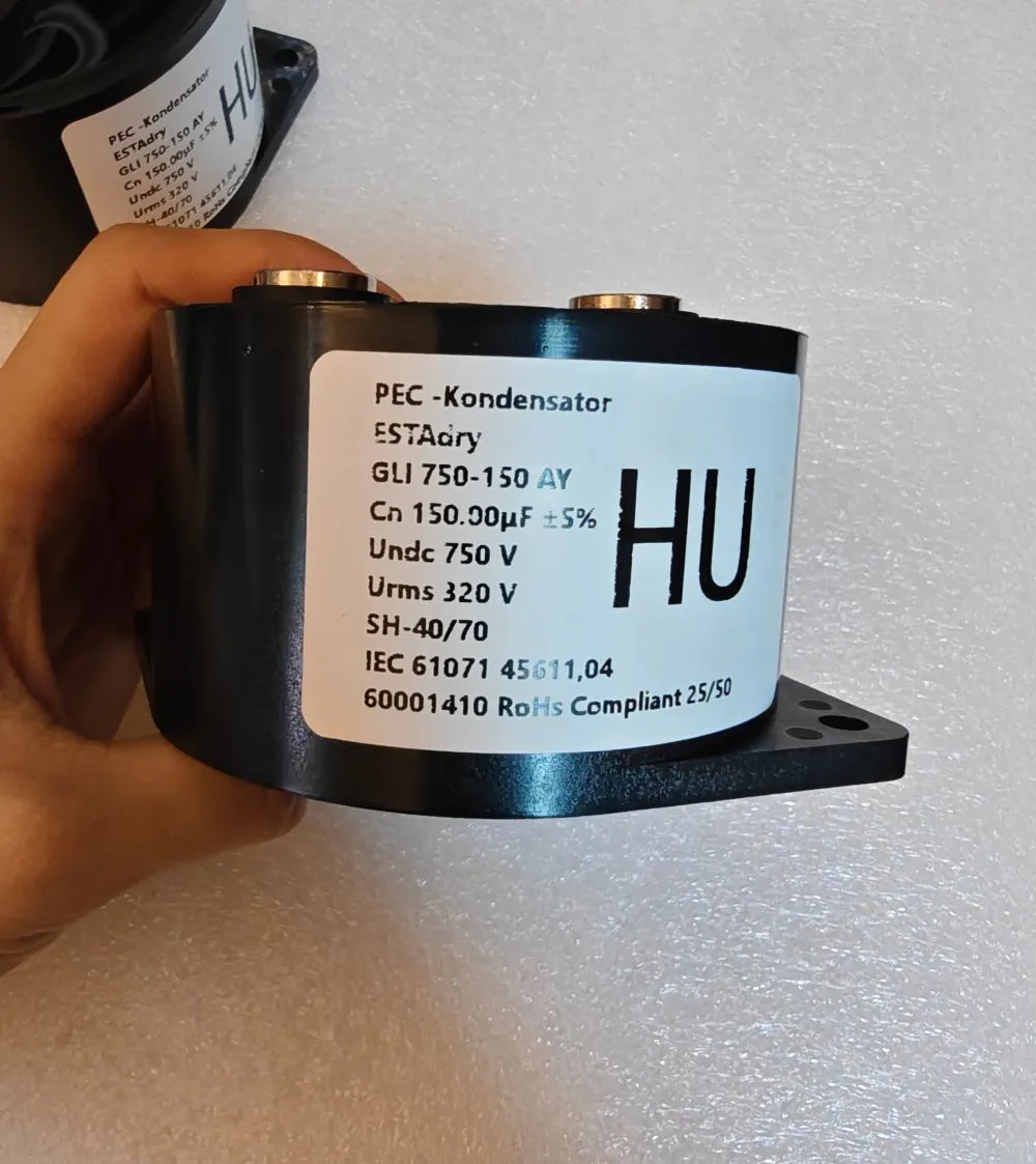PE power capacitors (PEC-Kondensator)
