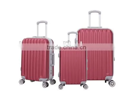 New design hot sale elegant girls luggage suitcase for travel and business