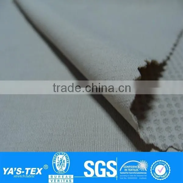 Cream Dot Jacquard Weave Polyester Waterproof Fabric Wholesale For Moutaineering