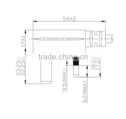 3 Pins U.K. ac power supply plug