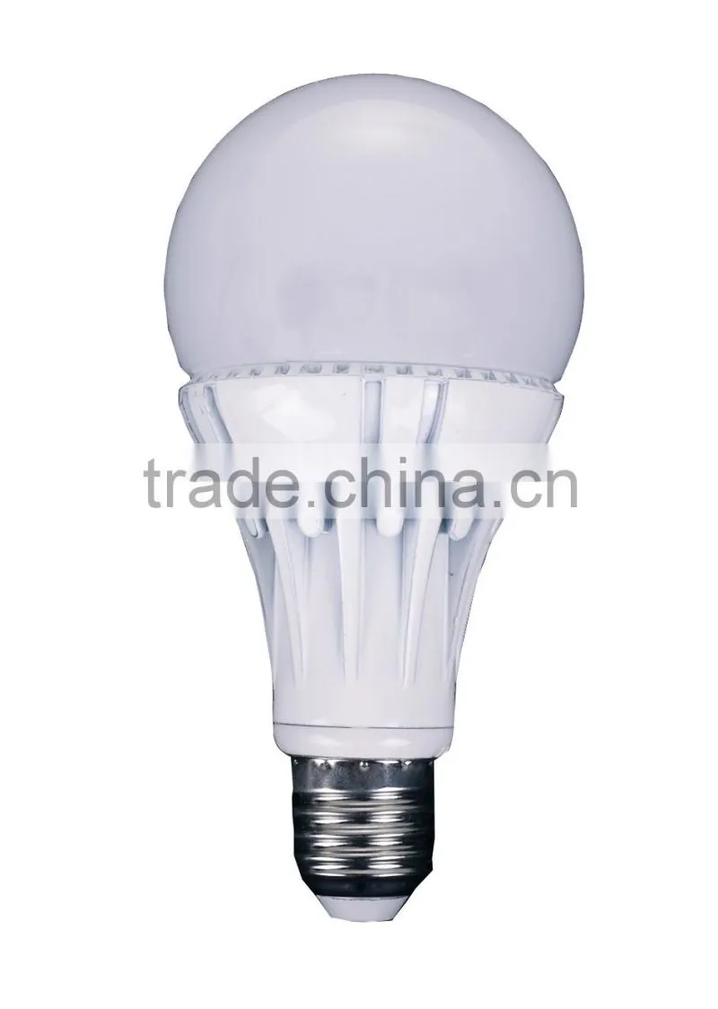 7w Energy Saving Plastic coated aluminum LED Light bulb lamp B22 E27 lamp