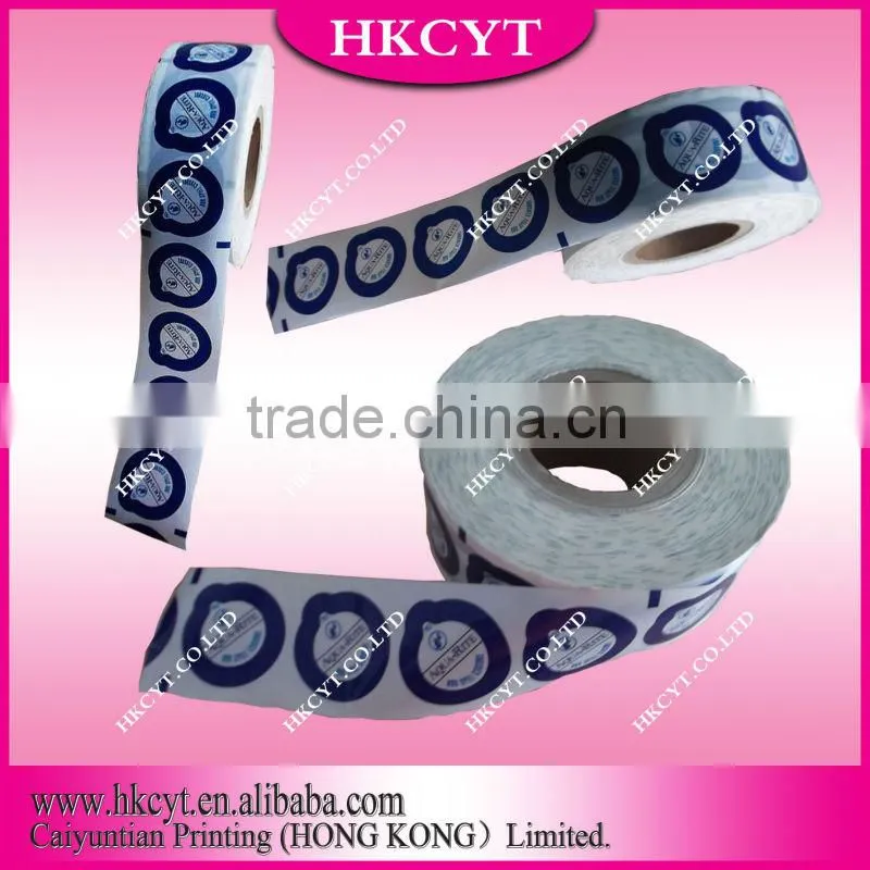 High quality plastic rolling film/Custom design poster forge plastic packaging film