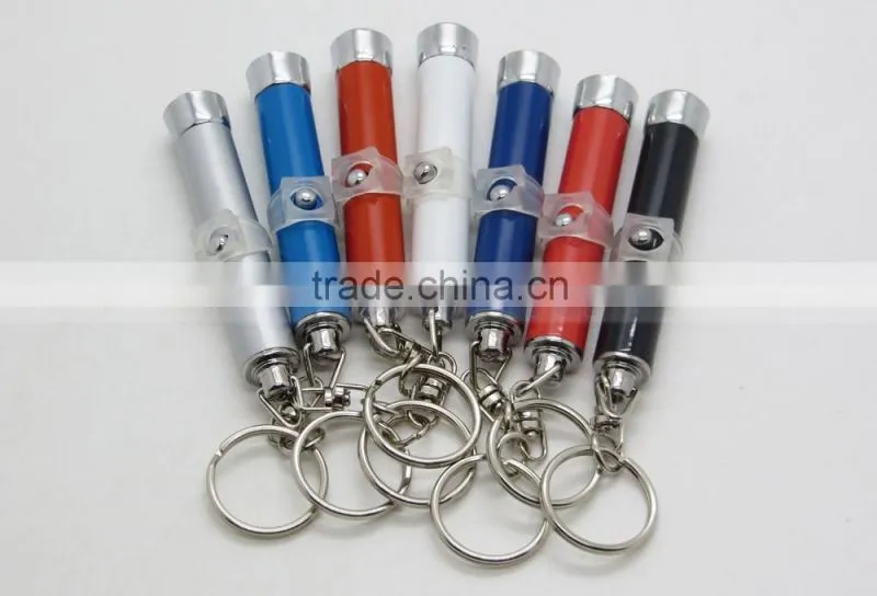 LR41 Button Battery Aluminum Gift Keychain Light