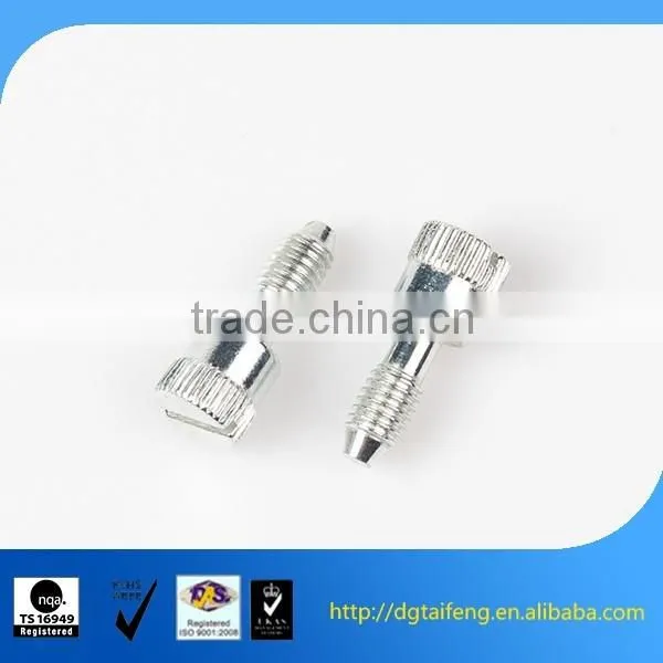 Customized Phillips Slotted Combination drive knurled bolt