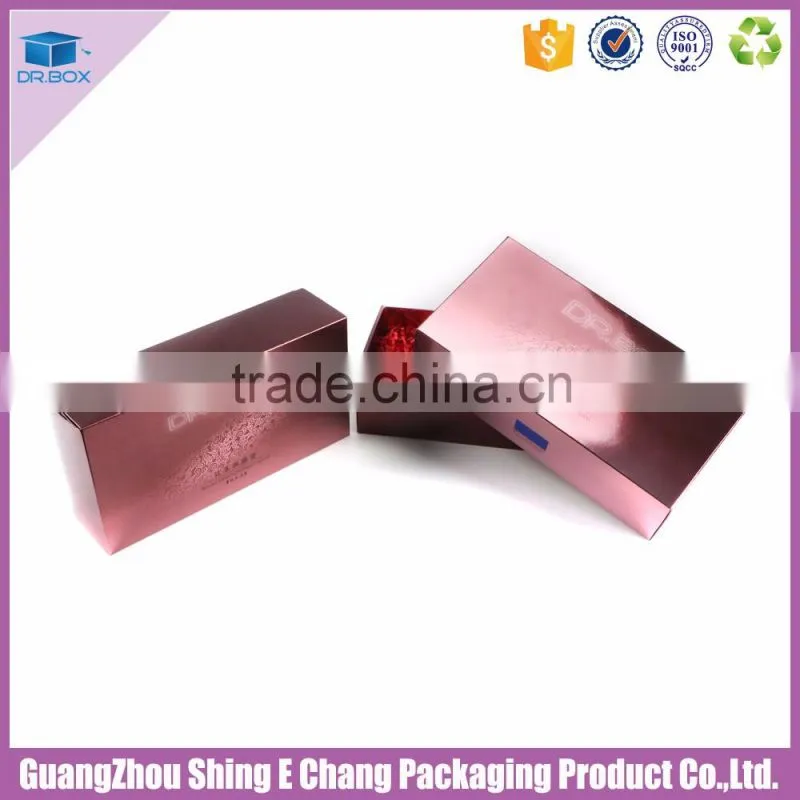 2016 High quality OEM welcome for paper cosmetic box