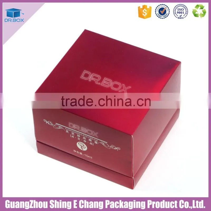 Professional color printing technology liner paper packaging cosmetic