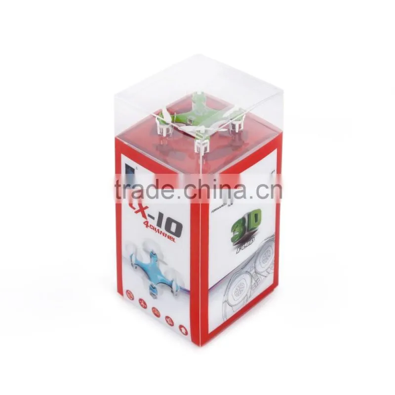 Green Cheerson CX-10 4CH 2.4GHz Headless Mode RC Quadcopter Drone