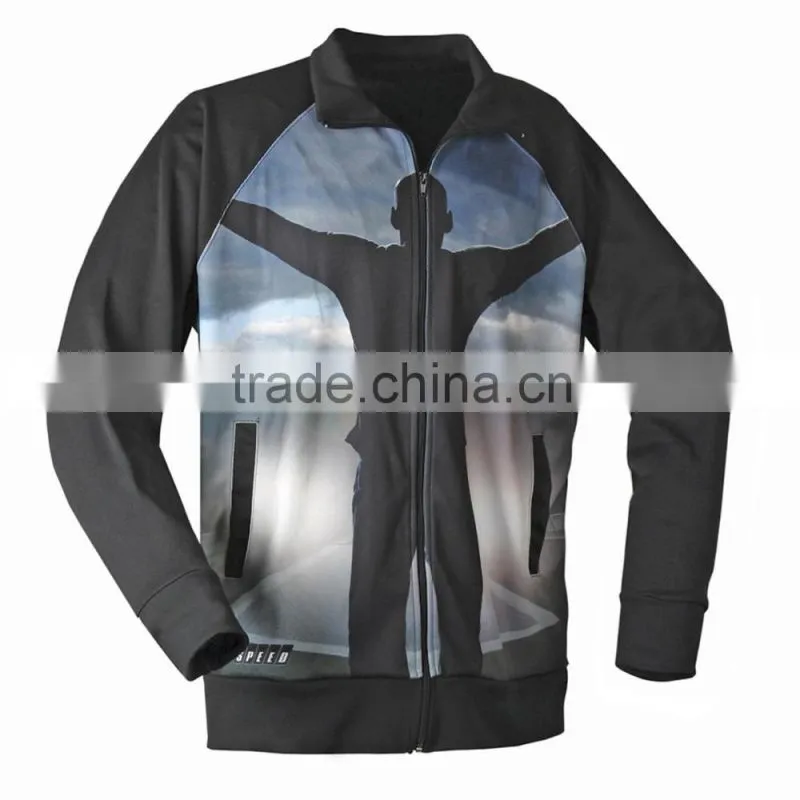 Sublimated Warm Up Jacket Heavyweight winter men jacket