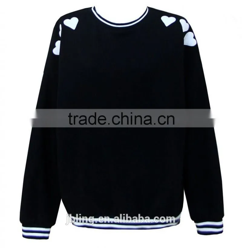 High quality sweatshirt custom women sweatshirt