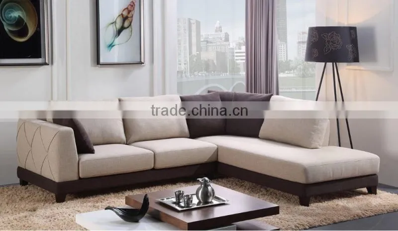 Home use combining sofa set with fabric cover XYN2055