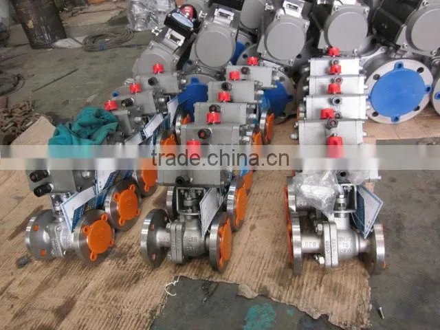 ZTQ641F Pneumatic Actuator Ball Valve