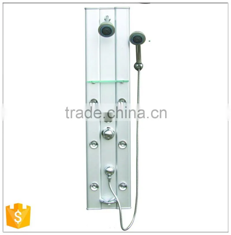 thermostatic cheap wall mounted shower column shower panel