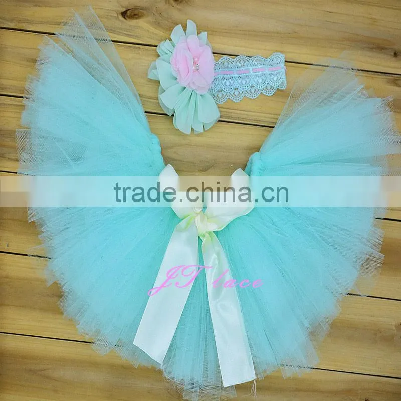 Baby Girl 1st Birthday Outfit, Aqua Birthday Tutu Outfit, Girls First Birthday Outfit - CUSTOM Choose Your Age 1-12