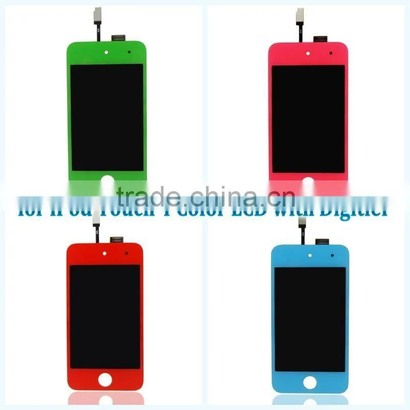 New lcd touch assembly for ipod touch 4 lcd replacement in high quality
