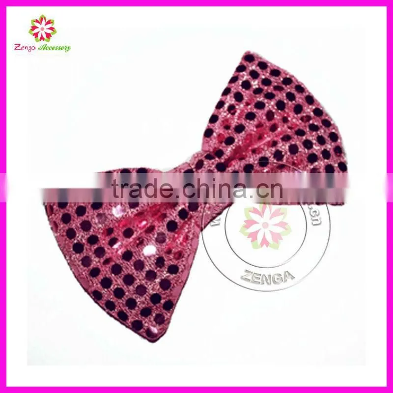 GLITTER SEQUIN BOW CLIPS