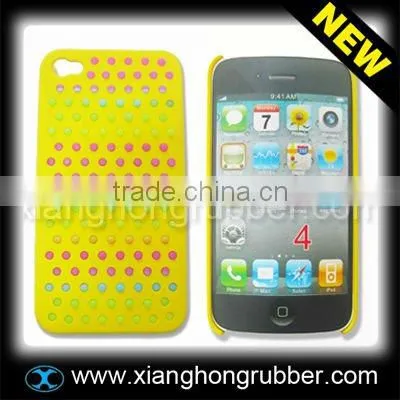 customed mobile phone silicone case for hello kitty