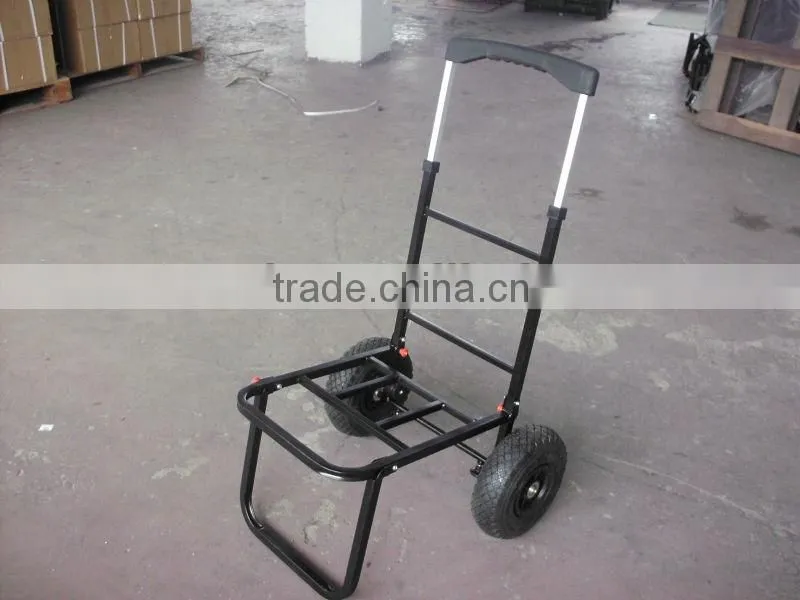 Metal foldable fishing trolley