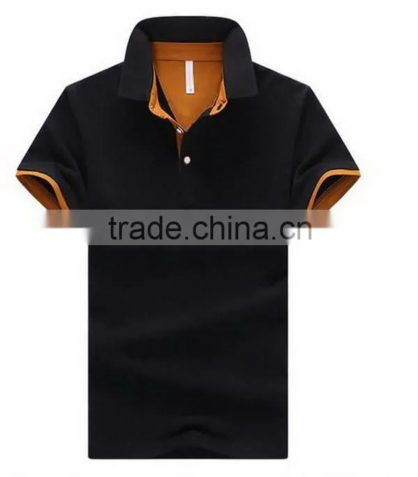 Good quality professional embroidery 100% cotton men's polo shirts