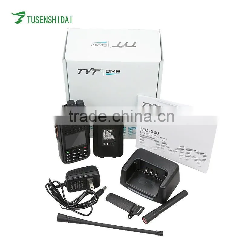5W Digital Wlkie Talkie for TYT MD-380 Single band Ham Radio Two Way Radio