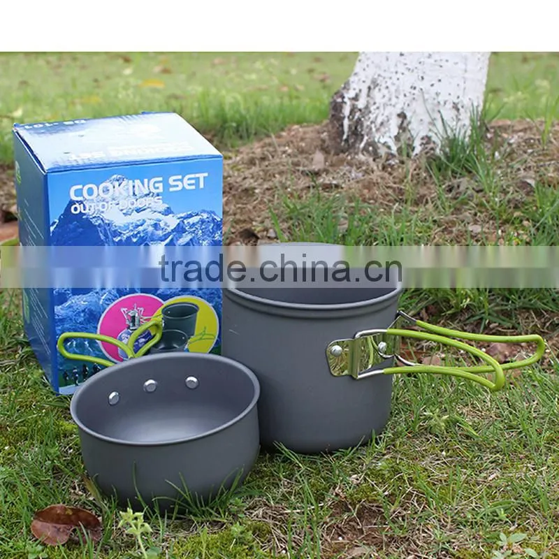 portable camping cooking outdoor pot pan