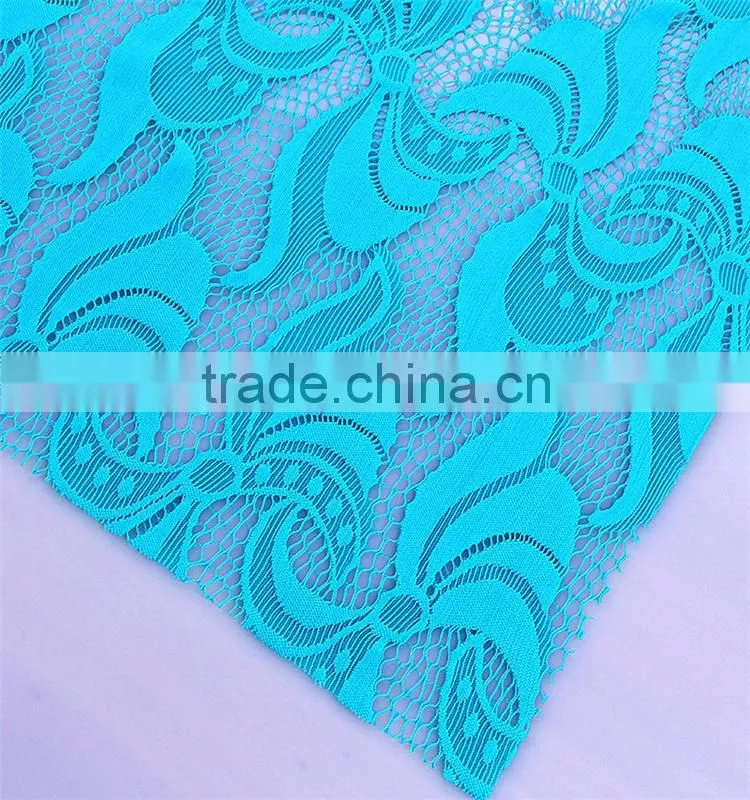 German elastic jacquard guipure lace fabric