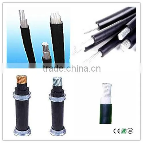 pe insulation pvc coated aluminum core agricultural buried cable