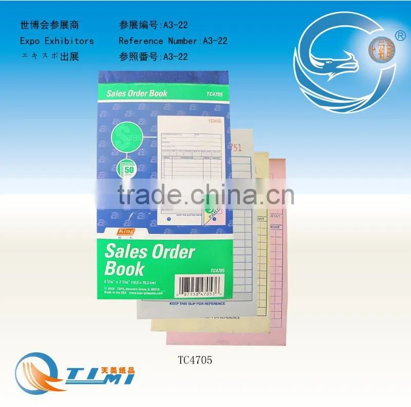 Sales Order Book business forms Sales Order Book Job Work Order Book
