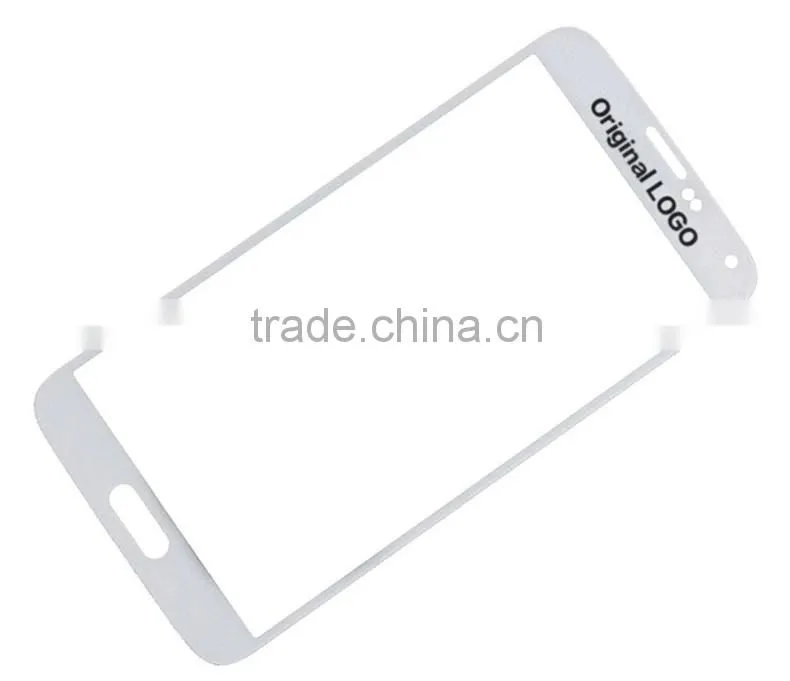 10PCS/LOT Replacement Front Touch Screen Glass Lens For Samsung Galaxy S5 SM-G900 G900F G900H - Black White Color