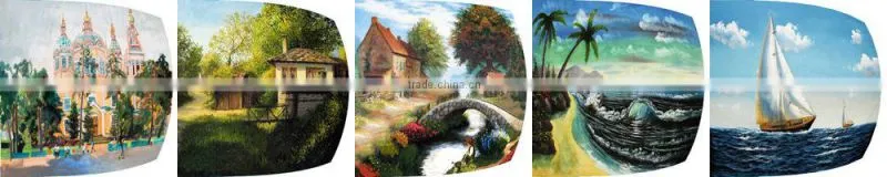 Hot sales oil painting canvas different sizes, different quantities, all different photos