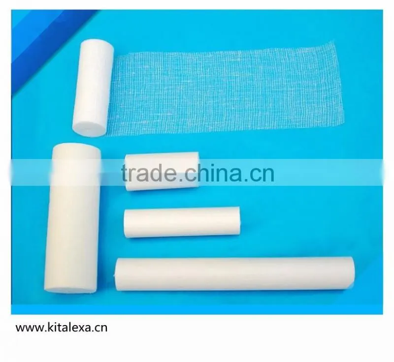 Medical gauze bandage first aid gauze bandage cotton gauze bandage