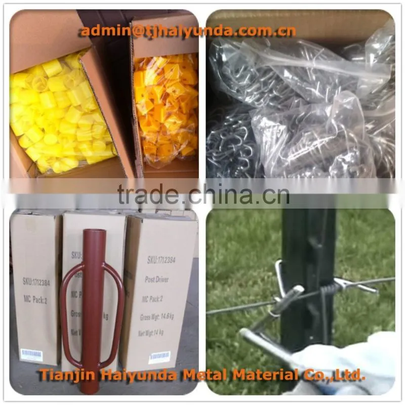 Barbed Wire Metal T Fence Post / Metal T Post