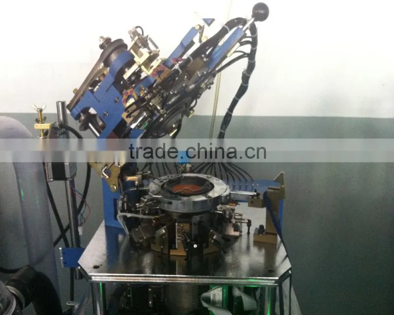 3.75 inch 6F computerized pile and flat double-use socks knitting machine