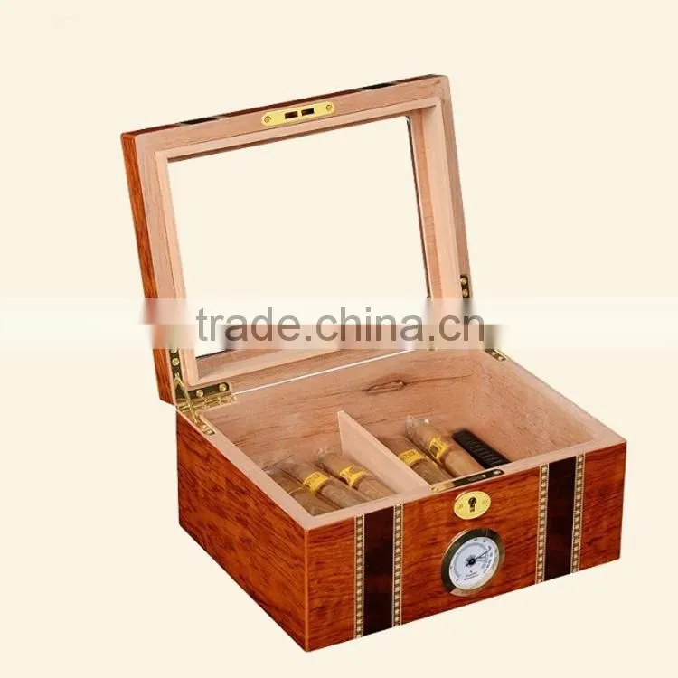China wholsale custome design wood cigar boxes manufacturer