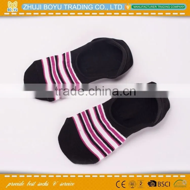 BY-161014 High-quality fashion socks Adult Soft Invisibility boat Sock